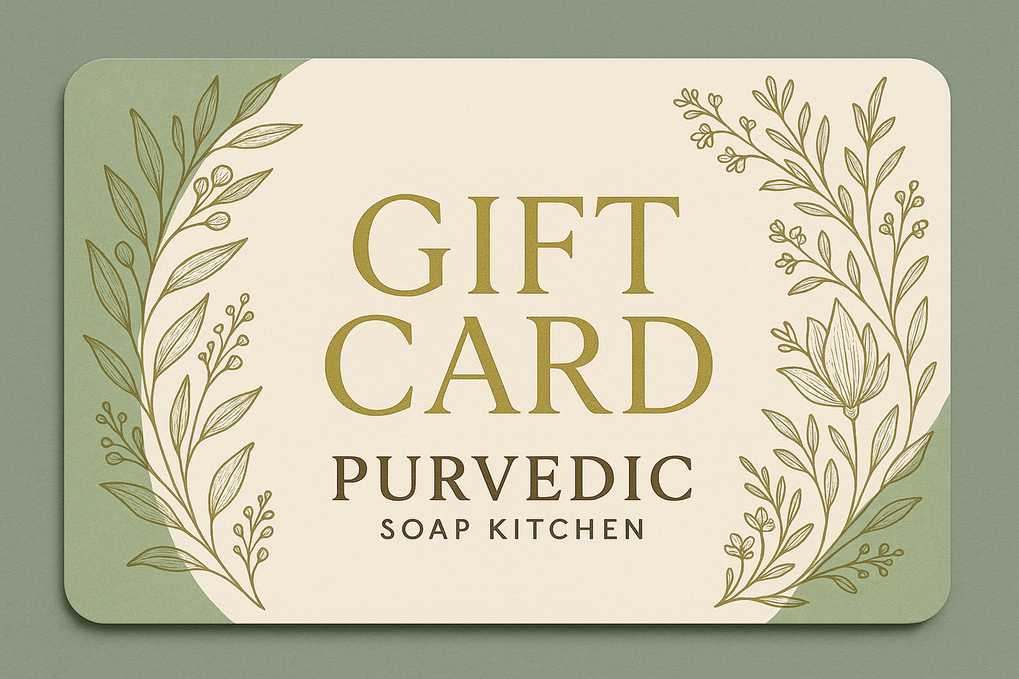 PURVedic Soap Kitchen Gift Card