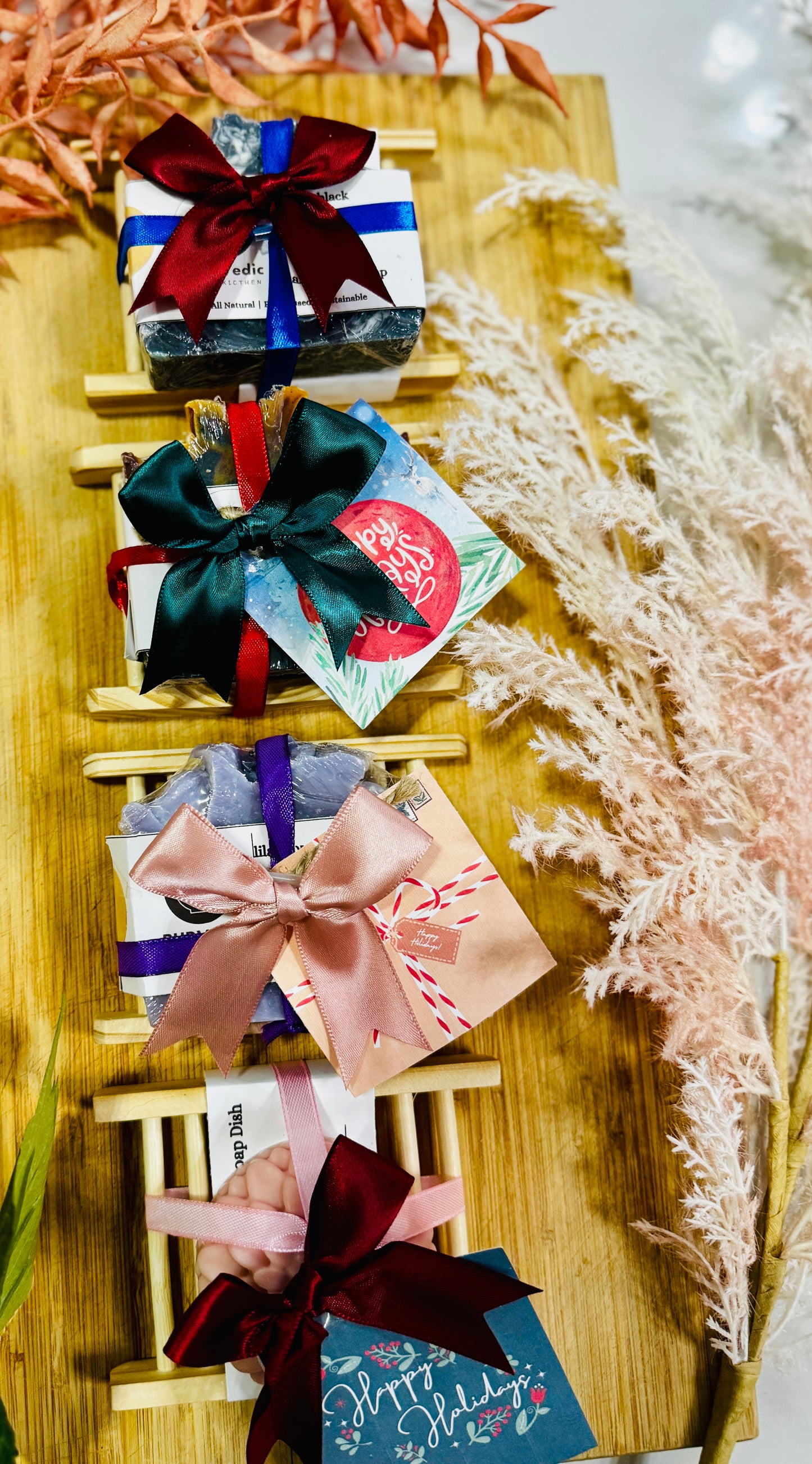 1 Soap with Bamboo Dish