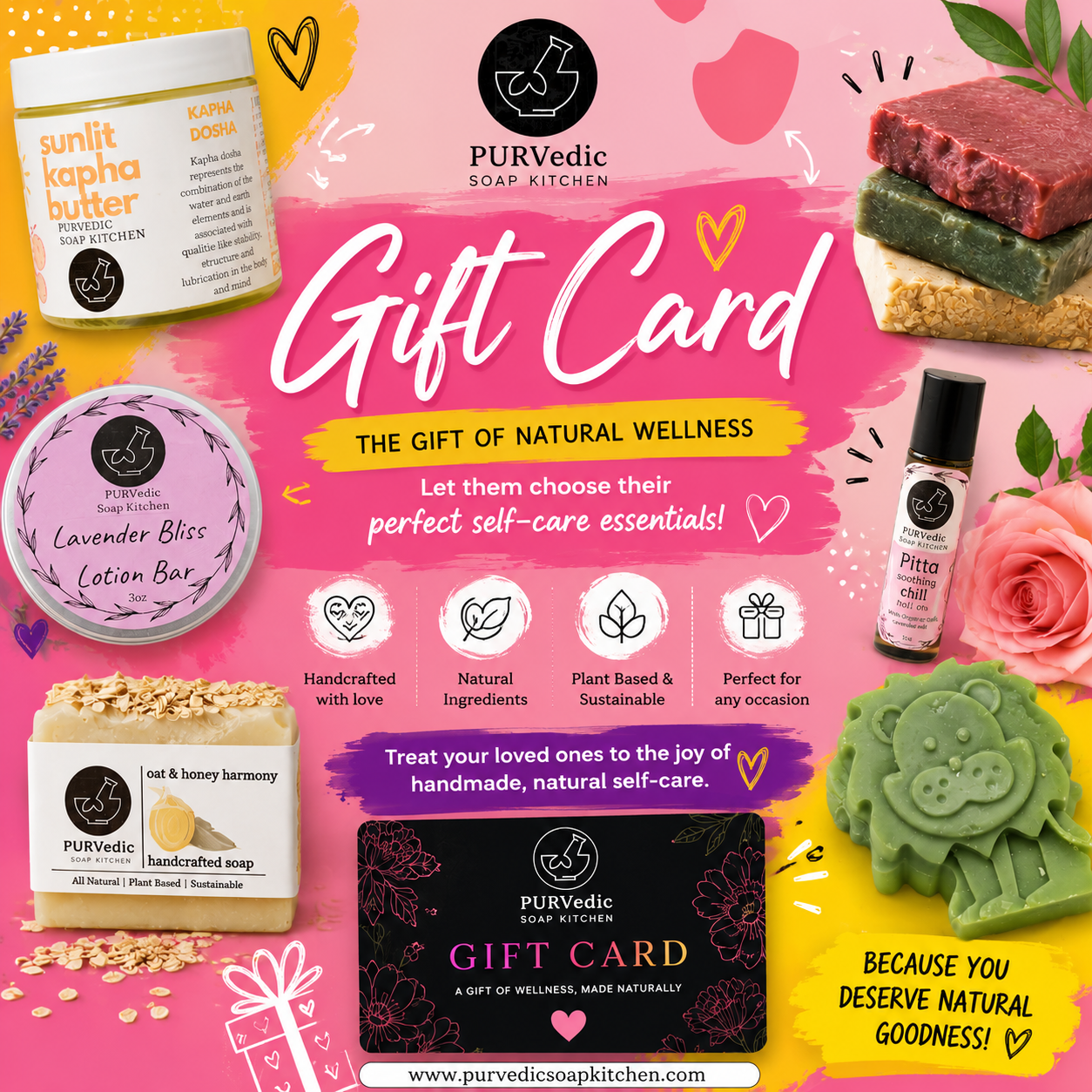 PURVedic Soap Kitchen Gift Card